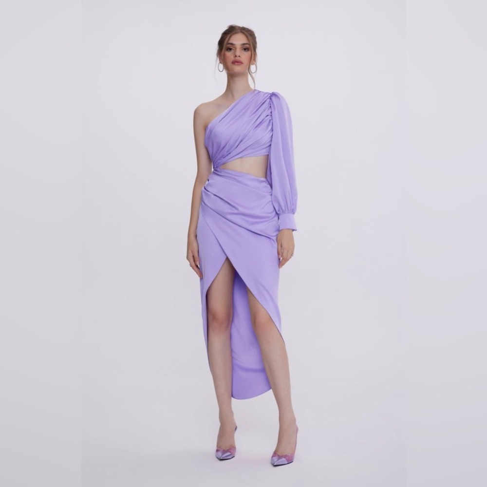 Gigii’s Denise Dress Lilac NWOT Sz Xs